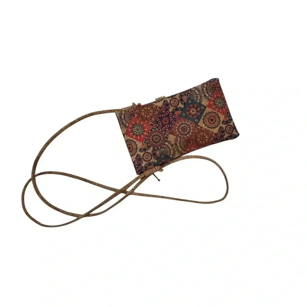 New SK Cork Crossbody Purse